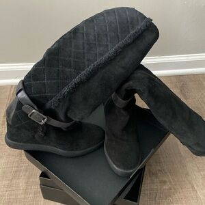 Aquatalia black boots